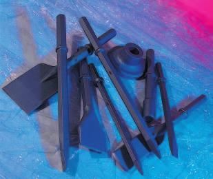 Accessories In its demolition package, Ingersoll Rand provides high quality chisels, oils, hose and couplings.