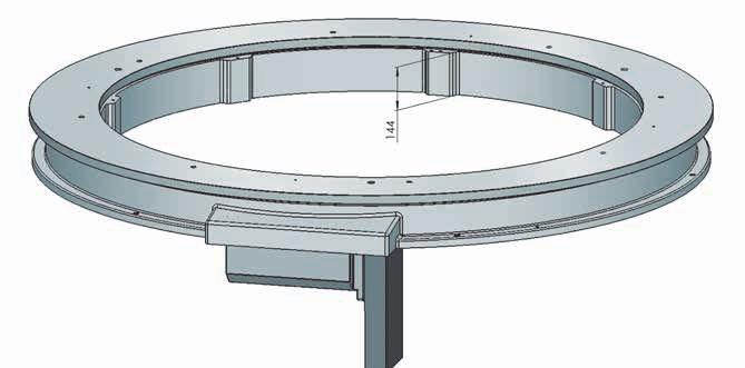 Freely programmable rotary indexing tables NR 2200Z Indexing time [sec] The scope of delivery of the rotary indexing table does not include the additional dial plate.