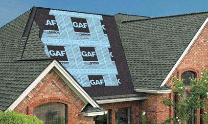 GAF IS 100% AMERICAN OWNED Quality You Can Trust From North America s Largest Roofing Manufacturer! gaf.com More Than Just Coverage On Your Shingles!