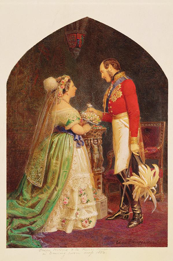 Leonida Caldesi Italian, 1823 1891 Prince Arthur, 1857 Image: 17.7 x 15.