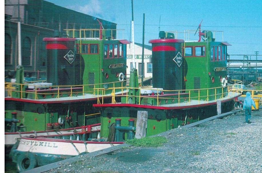 The Reading Tug Schuylkill By: Barry Hensel My Reading Lines Central Division layout has needed a tug boat for the Port Richmond coal dock scene for some