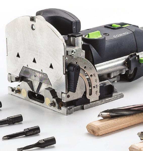 The tool s resemblance to a biscuit joiner left me wondering why Festool would try to compete with well-made tools from Porter-Cable, DeWalt and Lamello. I was in for a surprise.