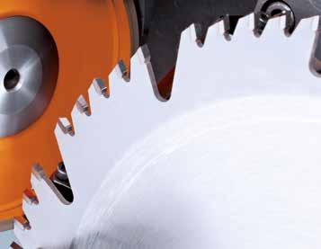 CIRCULAR SAW TOOTH FACE AND TOOTH TOP /// THE APPLICATION The high level of productivity, functionality and astounding variability make CHX machines a worthwhile investment for sharpening shops in
