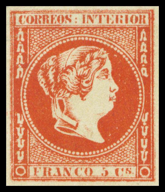 The stamps were placed very close together on the stone, leaving practically no margin between the individual stamps. Quantity: Approximately 10,000.
