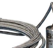 CMSS 2110 Accelerometer with integral, braided cable, straight exit The CMSS 2110 is a rugged accelerometer designed for installation where cable protection is paramount without the luxury of cable