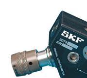 CMAC 4370-K Triax accelerometer kit SKF s triax accelerometer quickly and automatically measures horizontal, vertical and axial (triaxial) data with the press of a button.