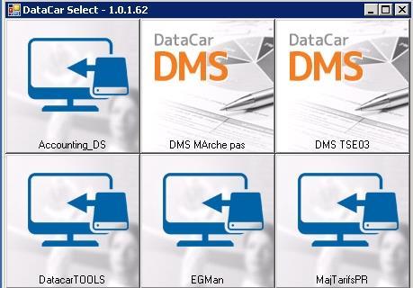 4. DATACAR DMS ON TSE SERVER DataCar Select may be used directly on a TSE server. 4.1.