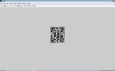 5: Giving an Input Message to generate QR code data pattern image. Initially, the input message must be given for generating input QR code data pattern. Fig.