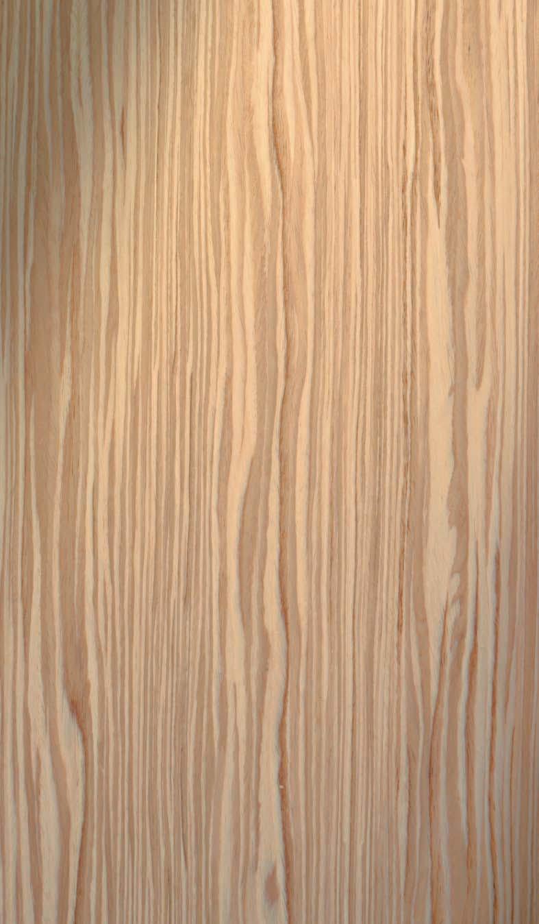 Olive appears here as an elegant striped wood, just like finely grown olive wood.