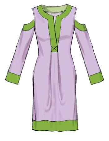 Pattern: Kwik Sew 4027 Pattern: Kwik Sew 3513 Intermediate Knit Dress by Randi Spring Knit Jacket by Randi Friday