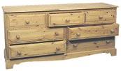 Bedside Cabinets/Dressing Table 3-Drawer Chest (H: 610 W: 440 D: 370mm) Bedside
