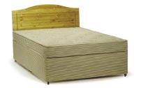 Available with microquilt or tufted mattress. Cotton cover. Conforms to BS7177 Ignition Source 5.