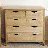 425mm) 3 Drawer Bedside Cabinet (H: 580 W: 430 D: 425mm) For the full range of this