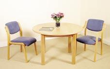 Lounge/Dining Range Round Coffee Table (H: 380 W: