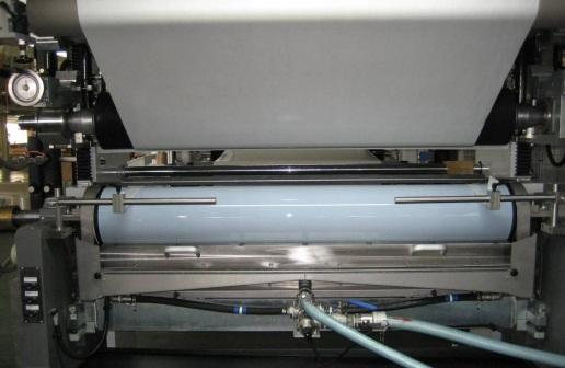 26 Gravure printing/coating technology backing roller (rubber) speed V br < V gr backing