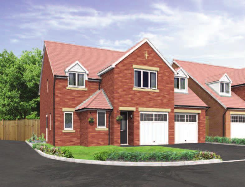The Cambridge 5 bedroom detached home with integral double garage Please note: The Cambridge housetype
