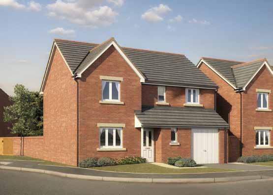 The Warwick 4 bed home (plots 22, 23 & 190) Utility Garage Ensuite 3.39m x 4.35m (11'1" x 14'3") 2.96m x 3.20m (9'9" x 10'6") 4.33m x 2.25m (14'2" x 7'5") 4.72m x 4.00m (15'6" x 13'2") 3.21m x 3.
