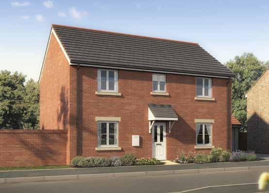 The Tanat 4 bed home (plots 11, 191, 203, 209 & 210) Utility / Breakfast Room En-suite 3.43m x 6.55m (11'3" x 21'5") 3.42m x 3.45m (11'2" x 11'3") /Breakfast Room 4.85m x 4.48m (15'10" x 14'8") 3.