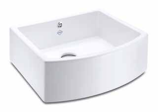WHITEHALL Features include: Deep, generous single bowl sink that is suitable for laminate