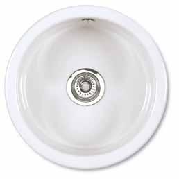 SQUARE Features include: Inset or undermount sink. Round overflow.