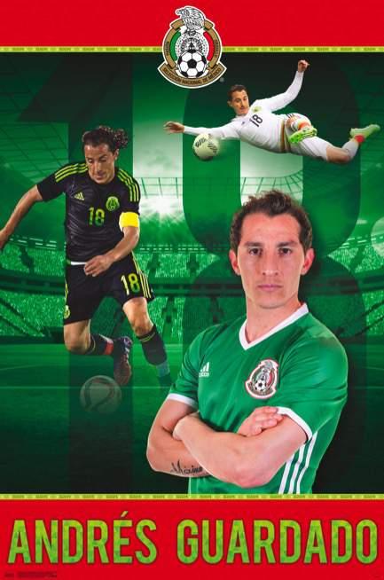 Upon Licensor Approval Mexico National Soccer - Rafael Marquez RP16130 882663061303 Mexico National Soccer Javier Hernandez