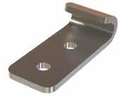 Appropriate for latch 25-507MS Catch Plate 02-521MS, 02-521SS MS:Mild, SS: Stainless