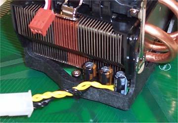 Thermal A single integrated heat sink assembly for CPU & VR.