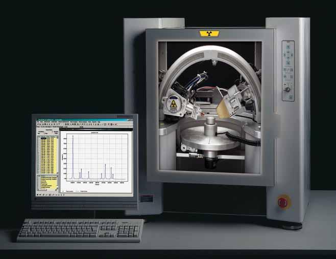 XRD X-Ray Diffractometer Innovative, Integrated, Multifunctional By using patented polycapillary optics this diffractometer obviates the need for monochromators and collimators for linear projection