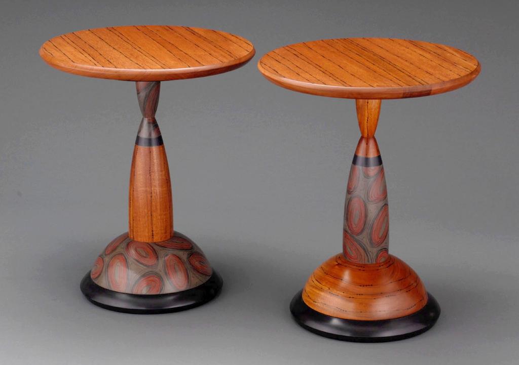 WINKLE, Kimberly YEKTAI, Nico TIT FOR TAT TABLES Poly chromed wood 20 x 17 $1975.