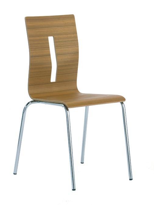 Casper is a stylish and contemporary plastic monoshell stacking chair designed for all hospitality and corporate