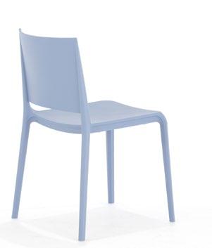 Mellow Yellow Blue Skies TN1 (main photo) Monoblock 1 piece chair no arms PU - 4 Chairs 820 Max quantity 48 Touch of Grey