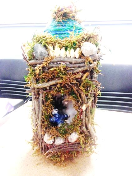 Woodland Fairy House Created and Written by Melissa Pawlak, KCAD Professor Donna St.