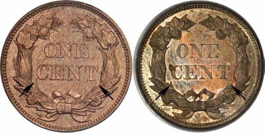11 Essential Design Changes of the Flying Eagle and Indian Cent Series. By Richard Snow What should be collected as part of a regular issue Flying Eagle and Indian cent collection?