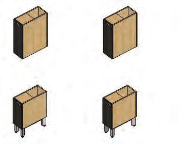 Box/File Note: Standard grain direction on doors is vertical.