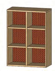 length 24, 30", 36"and 42" lengths Stacking Storage