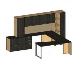 category A Storage: Credenza p.22 B Desks, Surfaces: Credenza Top p.18 C Desks, Surfaces: Rectangular p.