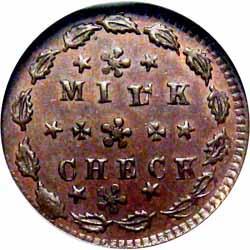Civil War Patriotic Tokens 153-427/480A a R9 NGC AU55 BN Sharply struck with none of the problems that often plague this issue.
