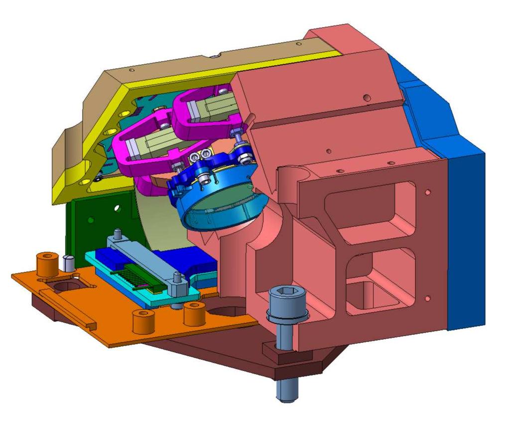 Cedrat Technologies was sub-contracted by Sodern, an EADS filial, to design, manufacture and test the performances of BSM Beam Steering Mechanism. See Fig. 4 for the exact definition of BSM perimeter.