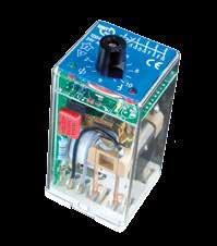 Time TDB4 Electronic, time delay-on (pick-up) 10 A, 4 C/O Delay-on time relay for demanding applications, switching of AC & DC voltages, resistive and inductive loads.
