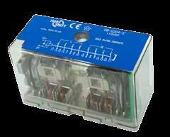 9 7 5 1 8 6 2 9 7 5 3 8 6 4 Instantaneous D8-UL Instantaneous auxiliary relay 10 A, 8 C/O Heavy duty applications, switching of AC & DC voltages, resistive and inductive loads.
