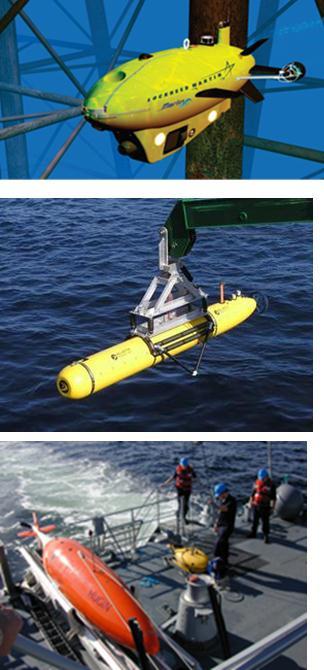 Subsea Today: AUV Autonomous underwater vehicles (AUVs) are used: in subsea survey as a tool for inspection tasks AUV requires no cables It can be configured with different sensors AUV can: Follow