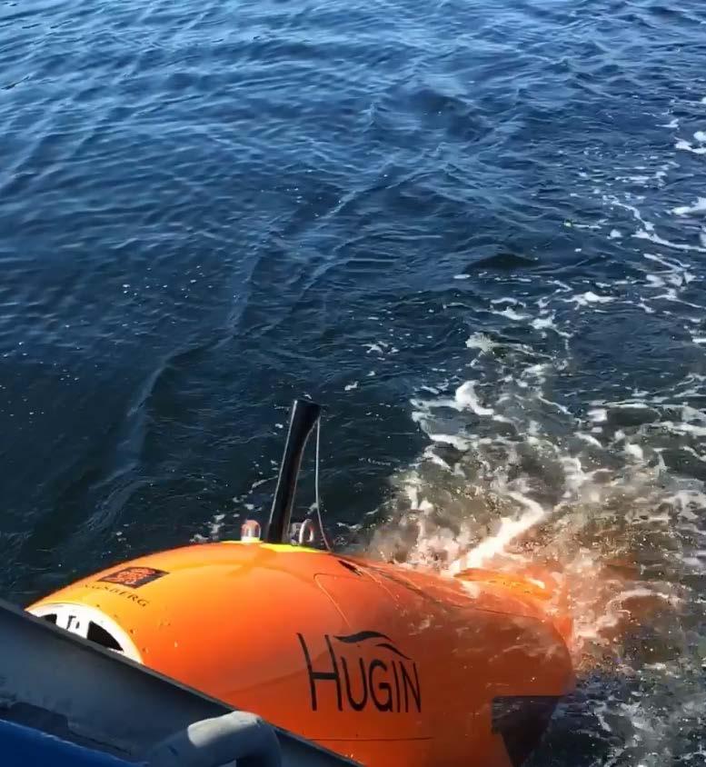 The State-of-the-Art AUV: HUGIN Cost Benefits: Faster than traditional survey methods Better data quality than surface ship or other platforms Ability to collect wide variety of data in a single pass