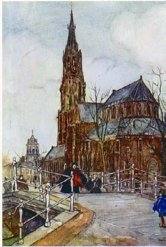 Van Meegeren s First Paintings In 1908, when he was nineteen, Han began studying architecture.