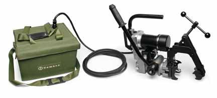 RAIL DRILLS LD-8H - Hydraulic Engine: hydraulic Oil input flow: 5 gpm Oil input pressure: 2,000 psi Power: 2 kw Weight: 44 lbs