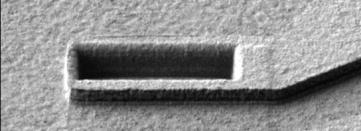 (a) (b) (a)the top view SEM image of the rib