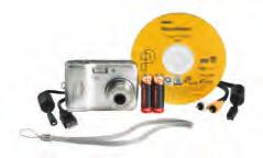Digital Camera Specifications Type of Camera Compact digital camera Interface L2/L3: USB, Audio Video output L4: USB, Video output Effective pixels CCD L2: 6.0 million; L3: 5.