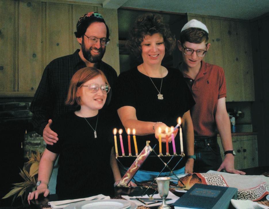 What Is Most Important at Hanukkah? Jews light a special lamp each night of Hanukkah. One candle is lit at sundown on the first night. Two candles are lit on the second.