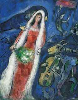 Marc Chagall (shuh-gahl) Chagall heard