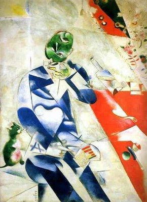Marc Chagall Chagall learned about other styles of painting, such as cubism.