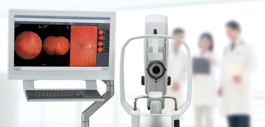 Purposefully designed to optimize each patient s experience. 1 2 3 Color and clarity to guide your decisions. With ZEISS CLARUS 500, meet the fundus imaging needs of a range of patients.
